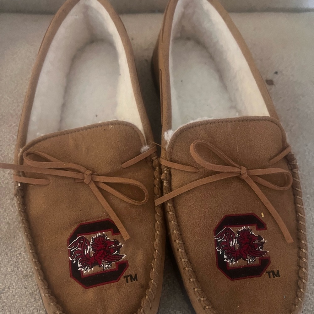 Gamecock loafer slippers sz xl nwot